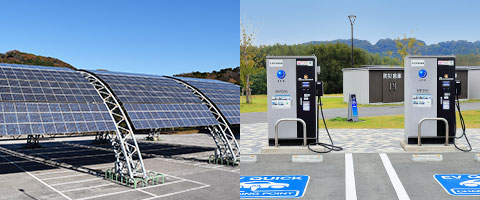 太陽光発電・EV充電スタンド設置工事